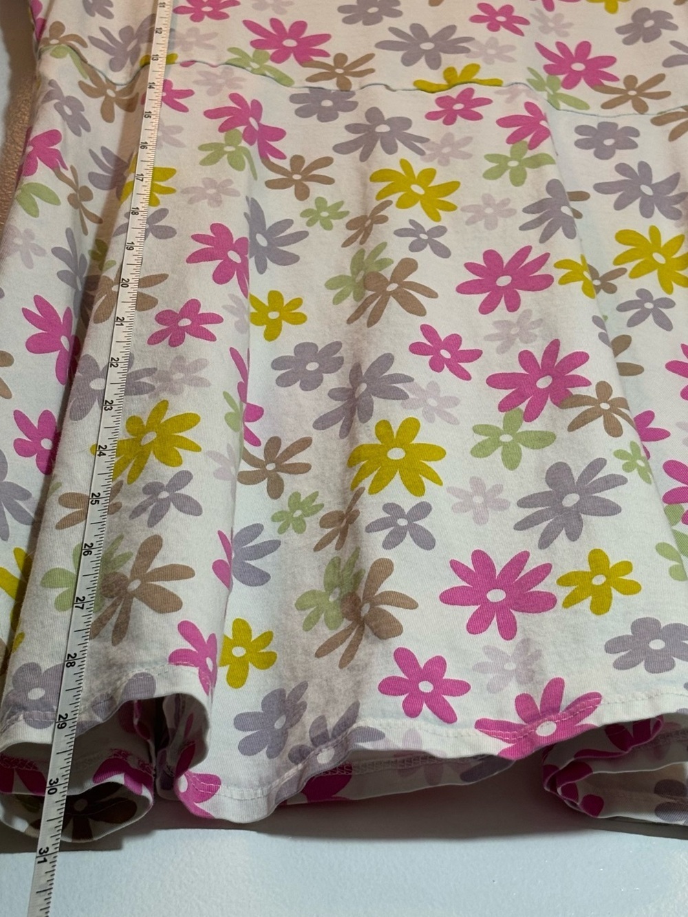 3/10$ George Girls Unicorn Floral Skater Sundress Size XL 14-16 Summer All Over - Picture 6 of 6